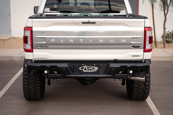 Black Label Ford F-150 Rear Bumper (MPN: R19020NA0103)