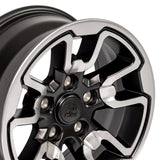 OE Wheels DG55 Aluminum Wheel (MPN: DG55-17080-5550-18PB1)