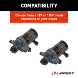 Lippert Components Fresh Water Pump (MPN: 689052)