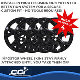 Coast To Coast Impostor Wheel Skin 18 Inch (MPN: IMP452BLK)