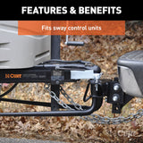 Weight Distribution Hitch Sway Control Ball (MPN: 40093)