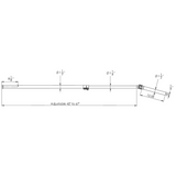 Taco Telescopic Rod Holder Accessory (MPN: T10-3000-9)