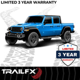 TrailFX Nerf Bar 4 Inch Oval Tube Side Steps (MPN: A1553T)