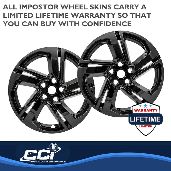 Coast To Coast Impostor Wheel Skin 18 Inch (MPN: IWCIMP418BLK)