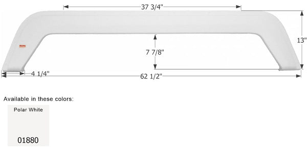 Icon Fender Skirt for Tandem Axles (MPN: 01880)