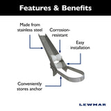 Lewmar Anchor Bow Roller (MPN: 66840009)