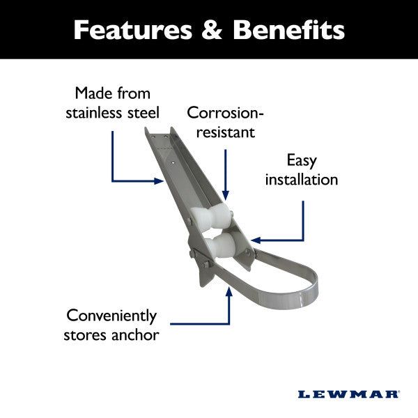 Lewmar Anchor Bow Roller (MPN: 66840009)