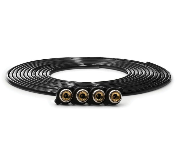 Up Down Air Replacement Tire Whip Hose Kit (MPN: 240-4100 BLK)