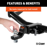 CURT Switch Ball Trailer Hitch Ball (MPN: 42225)