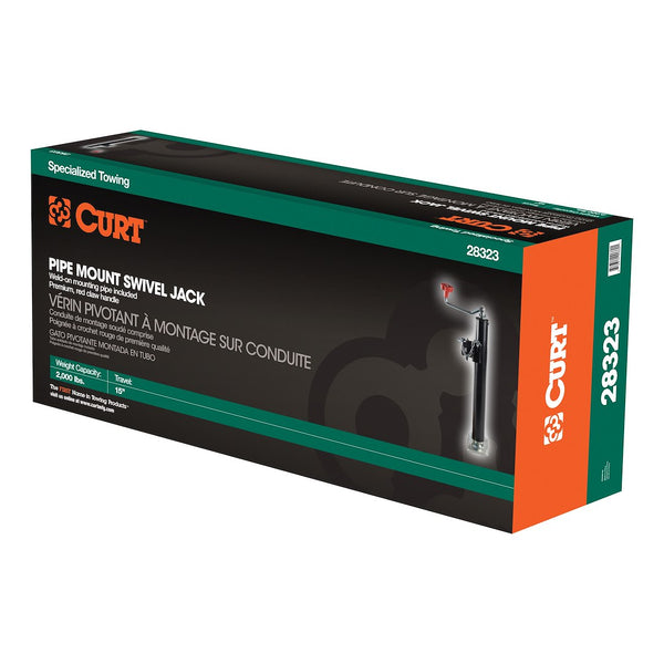 Curt Trailer Tongue Jack 2000 Pounds Capacity (MPN: 28323)