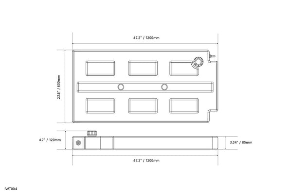 Ironman 4x4 Fresh Water Tank (MPN: IWT004)