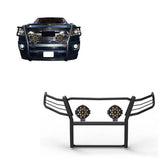 Black Horse Grille Guard Kit (MPN: 17GC15MA-PLB)