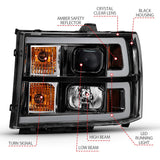 AnzoUSA Headlight Assembly (MPN: 111482)