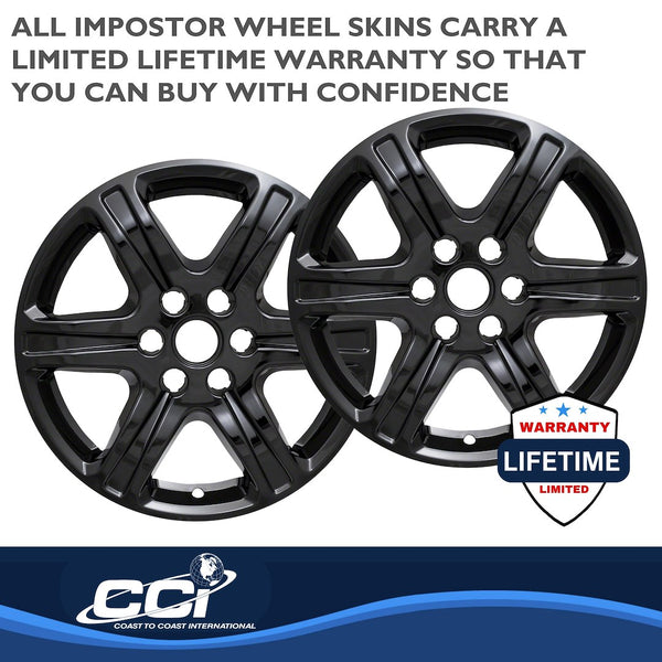 Coast To Coast Impostor Wheel Skin 17 Inch (MPN: IWCIMP395BLK)