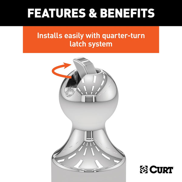 Gooseneck Trailer Hitch Ball (MPN: 60627)
