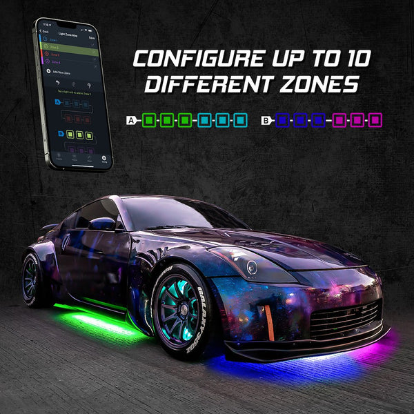 XK Glow Underbody Light Kit (MPN: AP-CAR-ADV)
