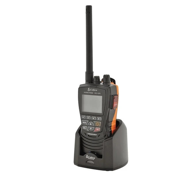 Cobra Marine Handheld VHF Radio (MPN: MRHH600FLTGPSBT)