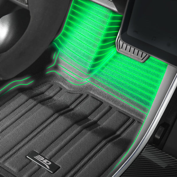 3D Mats ELITECT Series Floor Liner (MPN: E1HY09301809)