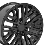 OE Wheels CV37 Gloss Black Wheel (MPN: CV37-20090-6550-28B)