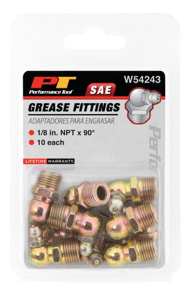 Performance Tool Grease Fitting 90 Degree (MPN: W54243)