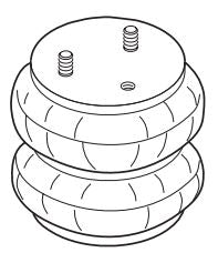 Firestone Helper Spring Bellows (MPN: 8873)