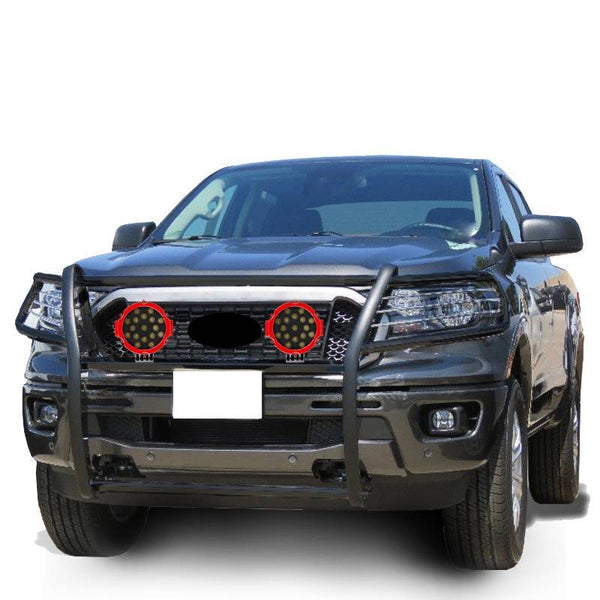 Black Horse Grille Guard Kit (MPN: 17FP10MA-PLR)