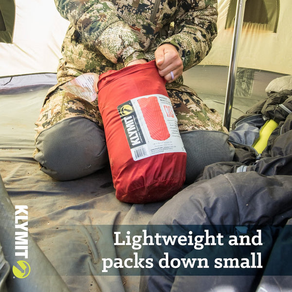 Klymit Insulated Static V Luxe Sleeping Pad (MPN: 06LIRD02D)