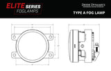 Diode Dynamics Elite Series Fog Lights (MPN: DD5128P)