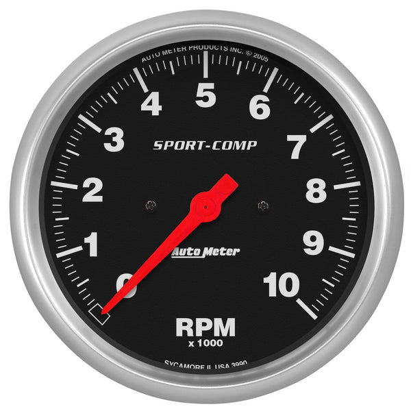 AutoMeter Sport-Comp 5 Inch Tachometer (MPN: 3990)