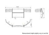Black Horse Off Road Grille Guard (MPN: 17DG105MA)