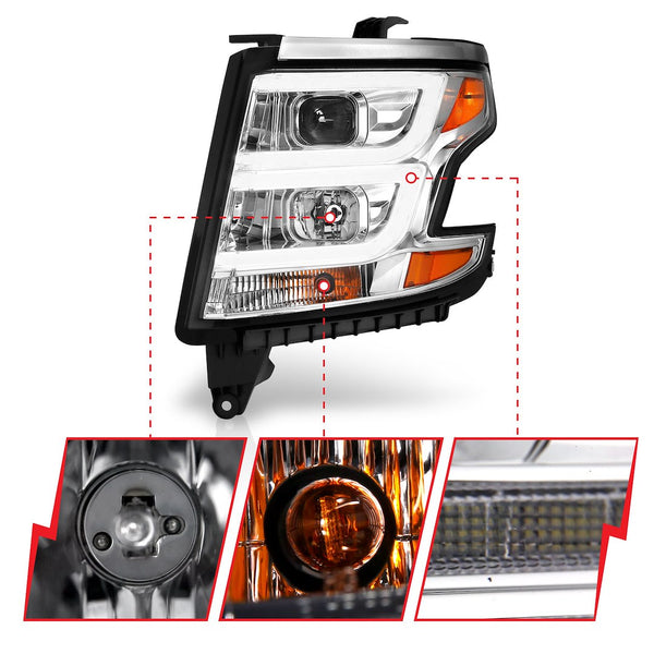 AnzoUSA Headlight Assembly (MPN: 111493)
