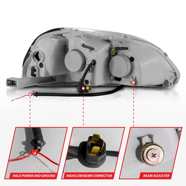 AnzoUSA Projector Headlight Assembly (MPN: 121068)