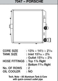CSF Aluminum Radiator (MPN: 7047)