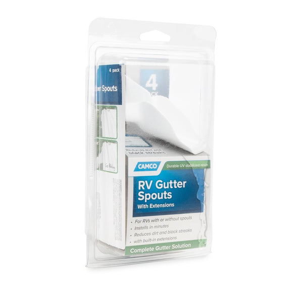 Drip rail gutter spout for RVs (MPN: 42134)