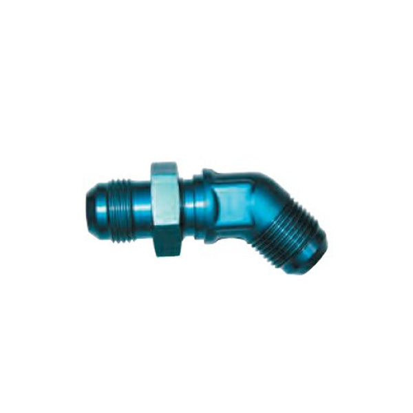 SpeedFX 45 Degree Bulkhead Flare Coupler Fitting (MPN: 560337BK)