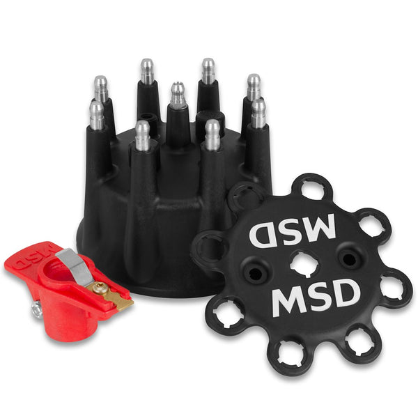 MSD Ignition Distributor Cap and Rotor Kit (MPN: 79193)