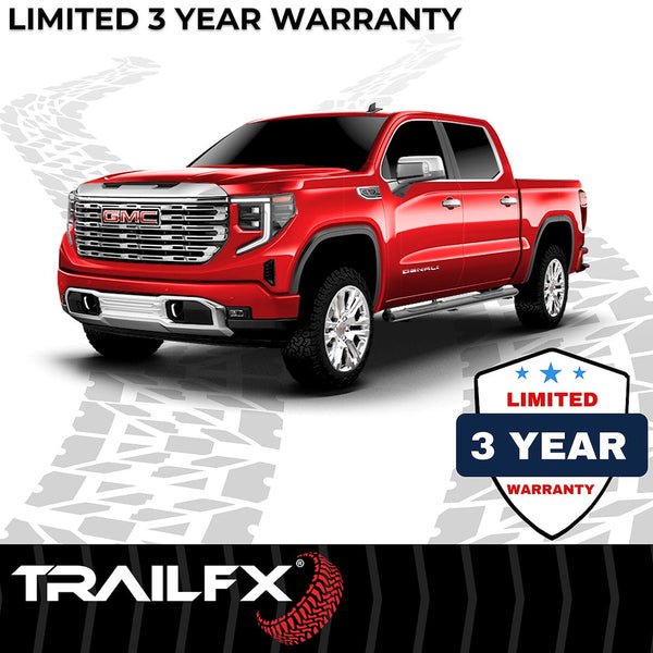 TrailFX 5 Inch Oval Straight Nerf Bar (MPN: A7029B)