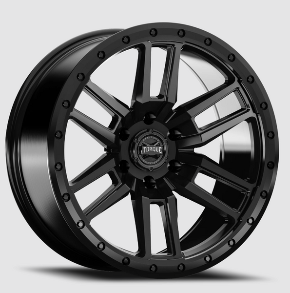 Torque Wheels 17 Inch Satin Black Wheel (MPN: TW411C-1790760400)