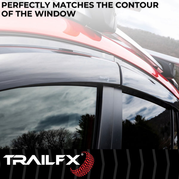 TrailFX Low Profile Window Vents (MPN: 4116H)