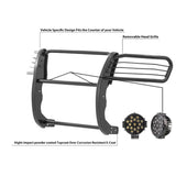 Black Horse Grille Guard Kit (MPN: 17NE23MA-PLB)