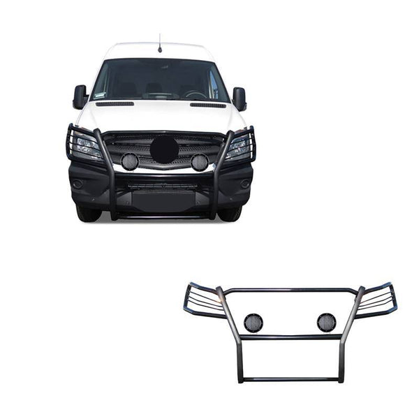 Black Horse Grille Guard Kit (MPN: 17D502MA-PLFB)
