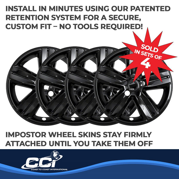 Coast To Coast Impostor Wheel Skin (MPN: IWCIMP437BLK)