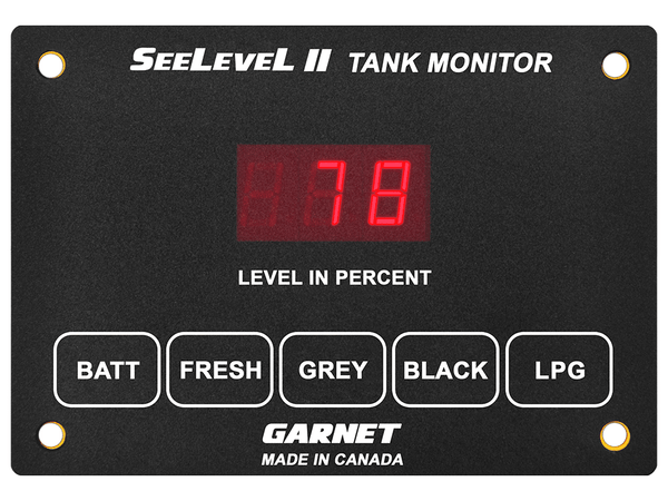 SeeLevel Tank Monitor System Panel (MPN: 709-RVC)