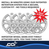 Coast To Coast Impostor Wheel Skin (MPN: IWCIMP414X)