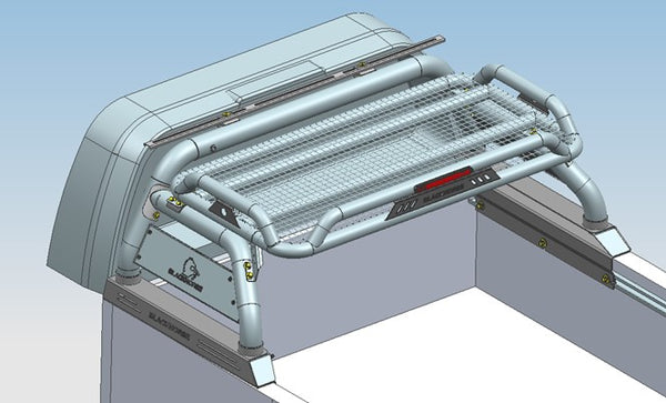Black Horse Off Road Truck Bed Bar (MPN: ATRB8BK)