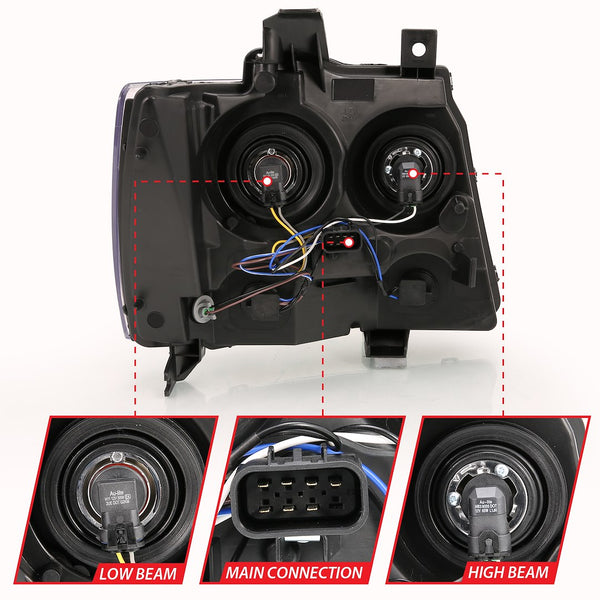AnzoUSA Headlight Assembly (MPN: 111475)