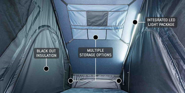 Overland Vehicle Systems XD Lohtse Roof Top Tent (MPN: 18589902)