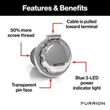 Furrion Power Inlet Port (MPN: F52INS-SS)