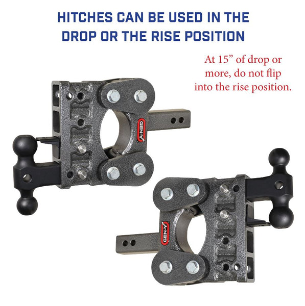 Gen-Y Hitch Torsion-Flex Trailer Hitch Ball Mount (MPN: GH-2215)