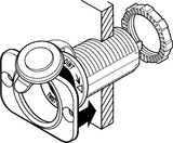 Power Port Socket by Blue Sea Systems (MPN: 1011-BSS)